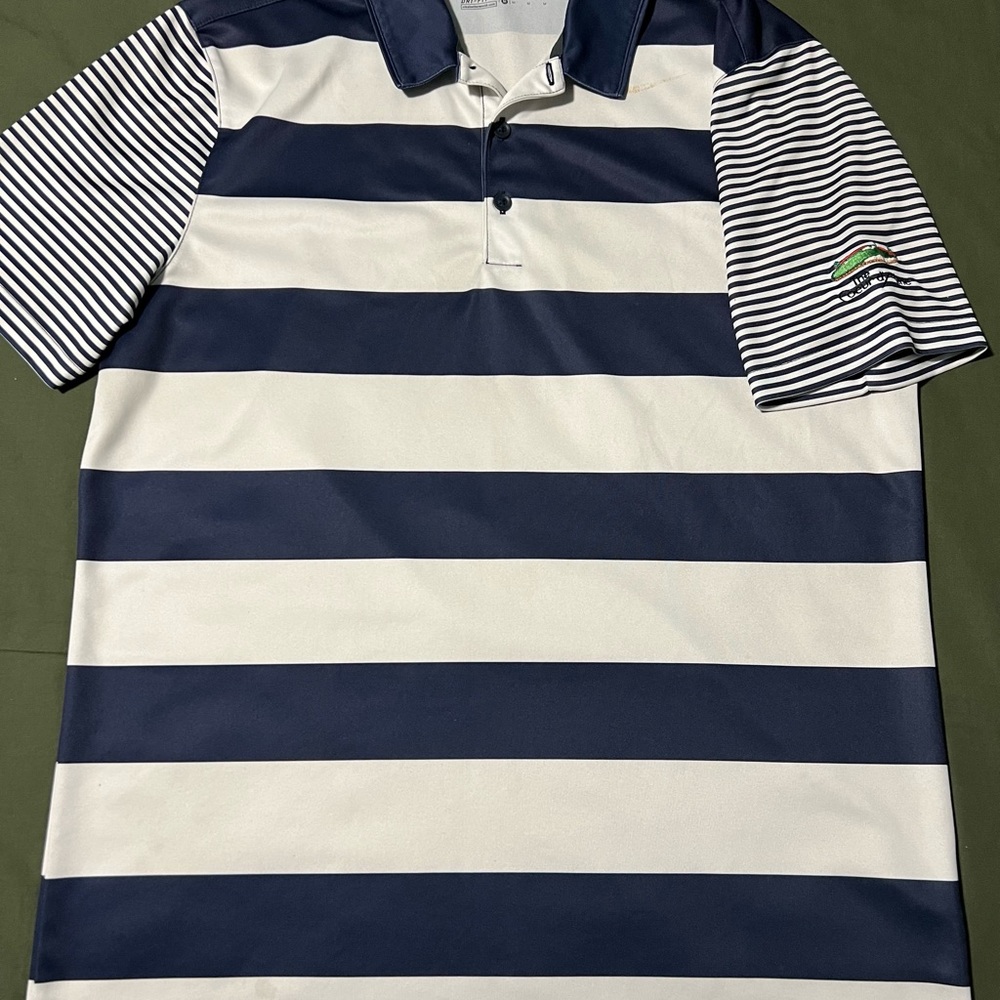 Nike Striped Coeur d’Alene Resort Polo